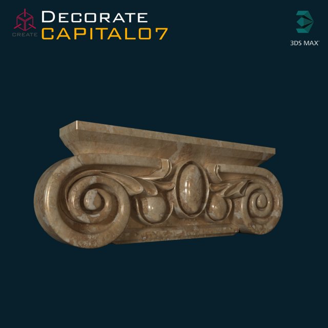 Capital 07 Model 3D .c4d .max .obj .3ds .fbx .stl .blend 