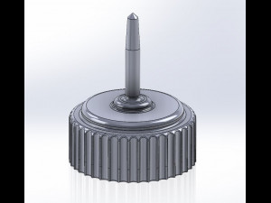 2L bottle for injection 3D Model