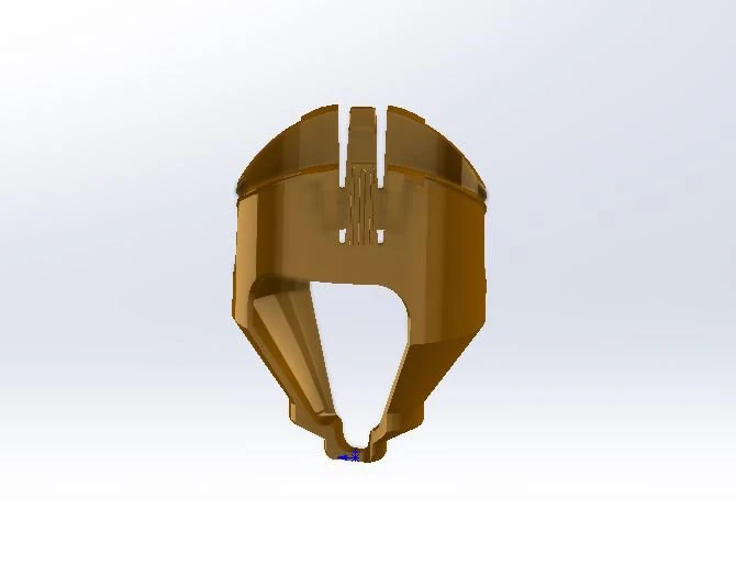 Container for laying the charge for drilling and blasting dia - 40 mm 3D Model .c4d .max .obj .3ds .fbx .stl .blend 