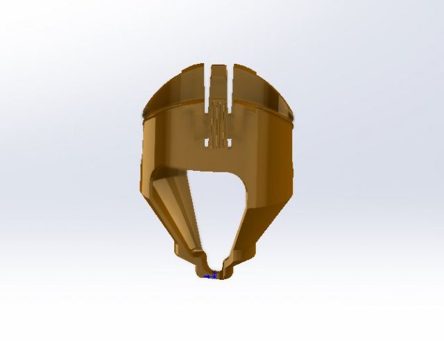 Container for laying the charge for drilling and blasting dia - 50 mm 3Dモデル .c4d .max .obj .3ds .fbx .stl .blend