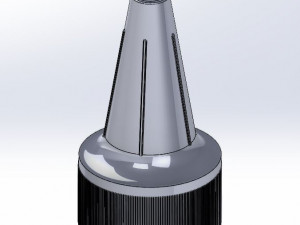 Bottle with cups Modèle 3D