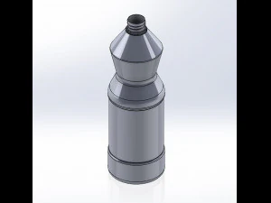 Bottle for liquid 3D Model