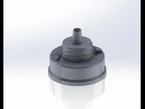 900 ml bottle 3D Model