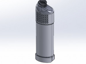 900 ml bottle 3D 模型