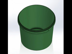 12 L bucket 3D Model