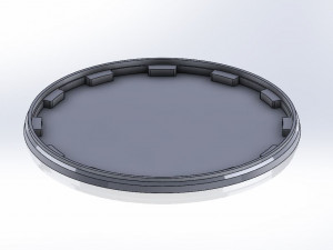 12 L bucket 3D 模型