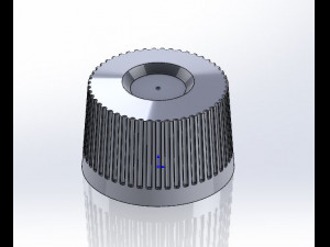 Bottle for talc 100 ml Model 3D