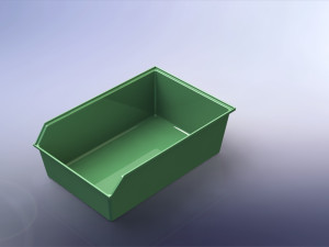 Box for vegetable 3D Model