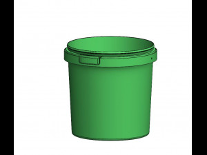 Bucket 800 ml 3D Model