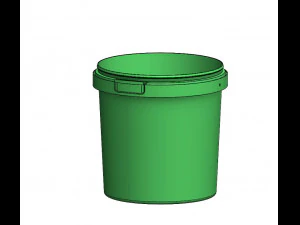 बाल्टी 800 मि.ली 3D मॉडल