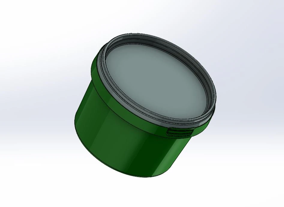 Bucket 500 ml 3D Model .c4d .max .obj .3ds .fbx .stl .blend 