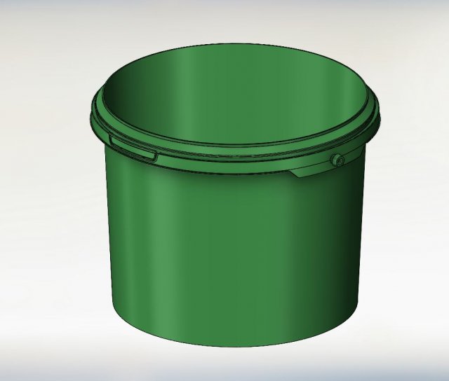 3L bucket Modelo 3D .c4d .max .obj .3ds .fbx .stl .blend 