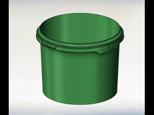 3Lバケツ 3Dモデル