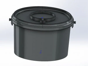 Secchio da 25 litri Modello 3D
