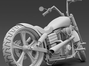 Harley Davidson Dyna Street Bob 2010 3D 모델