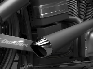 Harley Davidson Dyna Street Bob 2010 3D 모델