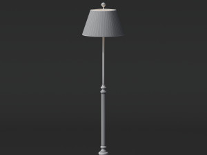 Circa Overseas Adjustable Club Floor Lamp Modelo 3D