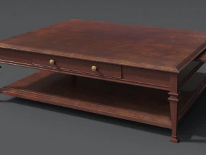 CENTURY FURNITURE New Traditional Cocktail Table 779-604D 3D Model