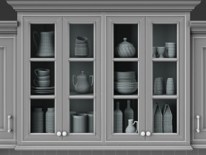 Kitchen Small Lounge Set 3D 模型