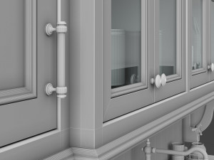 Kitchen Small Lounge Set 3D 模型