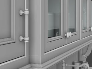 Kitchen Small Lounge Set 3D Model