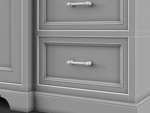 Kitchen Small Lounge Set 3D Model
