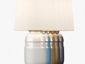 Visual Comfort CS3622 Table Lamp - 5 ColorSet 3D 模型