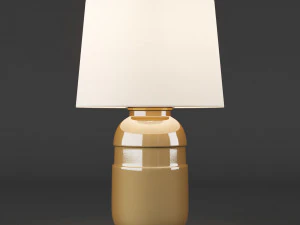 Настільна лампа Visual Comfort CS3622 - 5 кольорів 3D Модель