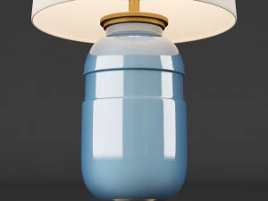 Настільна лампа Visual Comfort CS3622 - 5 кольорів 3D Модель