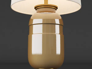 Настільна лампа Visual Comfort CS3622 - 5 кольорів 3D Модель