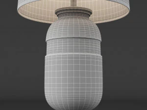 Настільна лампа Visual Comfort CS3622 - 5 кольорів 3D Модель