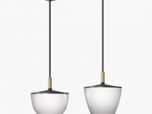 REDO GROUP Pin 01-1397 and 01-1398 Lamps 3D 模型