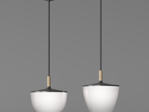 REDO GROUP Pin 01-1397 and 01-1398 Lamps 3D Model