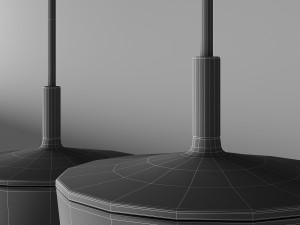 REDO GROUP Pin 01-1397 and 01-1398 Lamps 3D Model