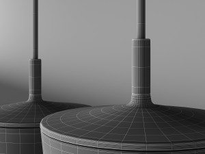 REDO GROUP Pin 01-1397 and 01-1398 Lamps 3D Model