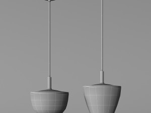 REDO GROUP Pin 01-1397 and 01-1398 Lamps 3D Model