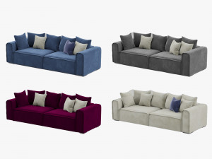 MEXO Africa Fusion sofa Modelo 3D