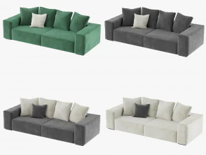 МЕКСО Казанова Диван 3D Модель