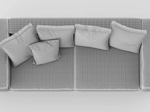MEXO Casanova Sofa 3D Model