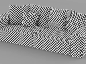 MEXO Casanova Sofa 3D Model