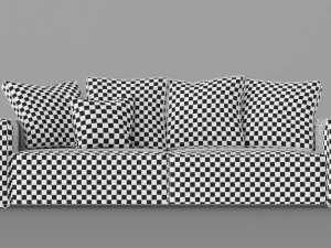 MEXO Casanova Sofa 3D Model