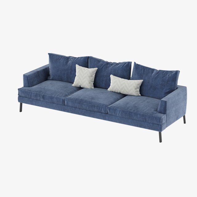MEXO Jake Sofa 3D मॉडल .c4d .max .obj .3ds .fbx .stl .blend 