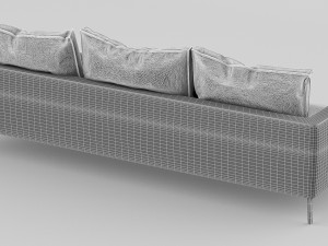 MEXO Jake Sofa 3D मॉडल