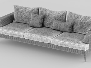 MEXO Jake Sofa 3D मॉडल