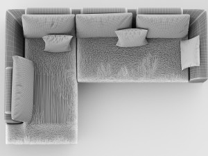 MEXO Oslo Sofa 3D Model