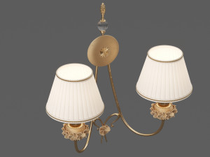 LE PORCELLANE Applique Lights 5175-2 3D Model