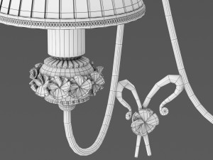 LE PORCELLANE Applique Lights 5175-2 3D Model
