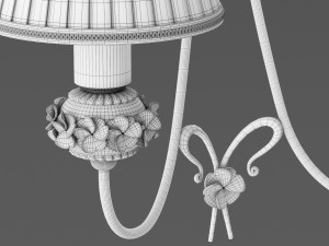 LE PORCELLANE Applique Lights 5175-2 3D Model