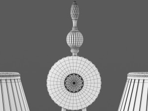 LE PORCELLANE Applique Lights 5175-2 3D Model