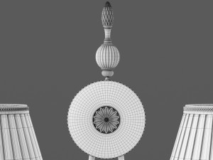 LE PORCELLANE Applique Lights 5175-2 3D Model
